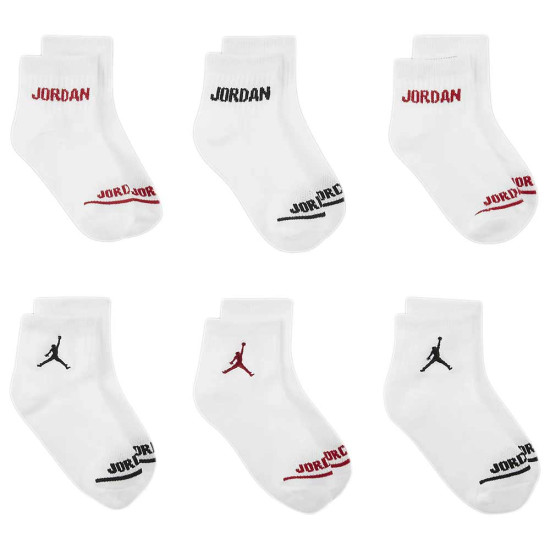 Jordan Παιδικές κάλτσες Legend Ankle Socks 6 pairs